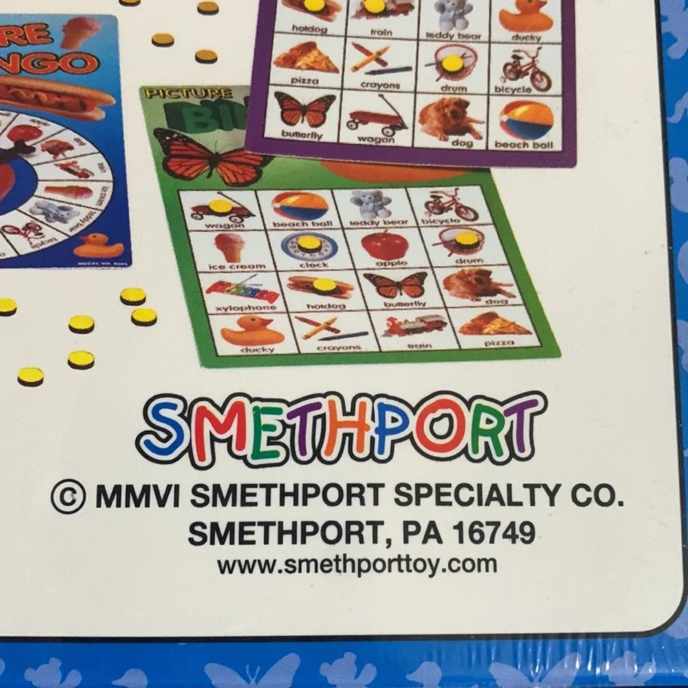 SMETHPORT- MAGNETIC 🧲 PICTURE BINGO 🆕